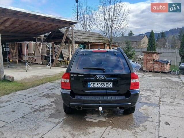 Черный Киа Sportage, объемом двигателя 1.99 л и пробегом 281 тыс. км за 6800 $, фото 4 на Automoto.ua
