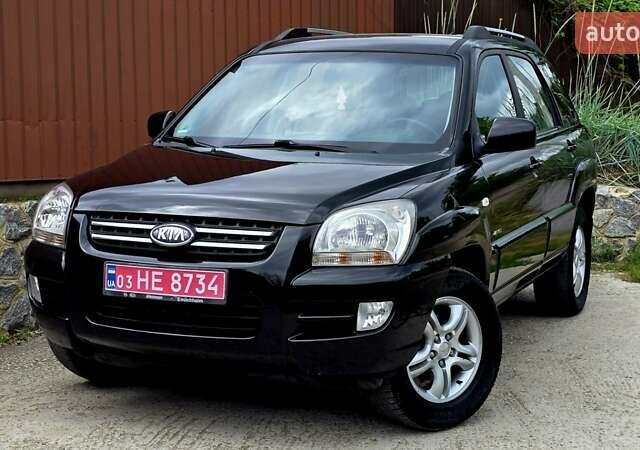 Чорний Кіа Sportage, об'ємом двигуна 2 л та пробігом 172 тис. км за 7999 $, фото 4 на Automoto.ua