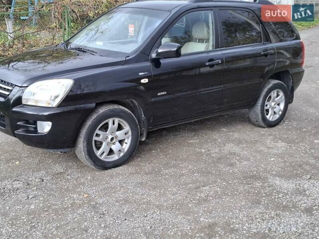 Черный Киа Sportage, объемом двигателя 1.99 л и пробегом 283 тыс. км за 6850 $, фото 7 на Automoto.ua