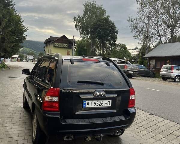 Черный Киа Sportage, объемом двигателя 1.99 л и пробегом 257 тыс. км за 8200 $, фото 4 на Automoto.ua