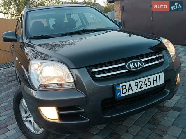 Черный Киа Sportage, объемом двигателя 2 л и пробегом 186 тыс. км за 8150 $, фото 2 на Automoto.ua