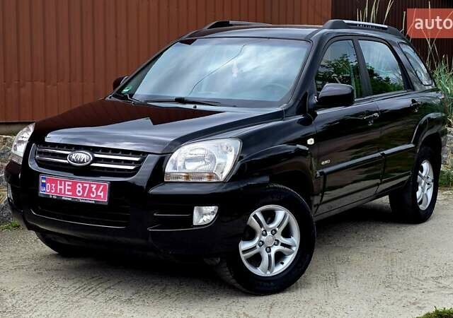 Чорний Кіа Sportage, об'ємом двигуна 2 л та пробігом 172 тис. км за 7999 $, фото 3 на Automoto.ua