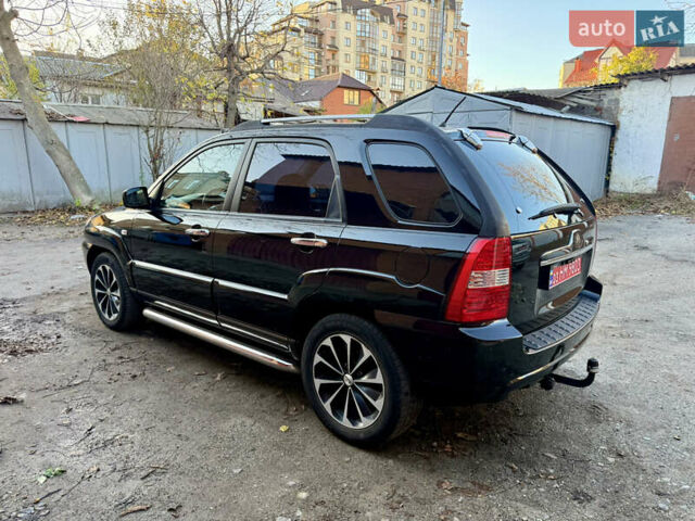 Черный Киа Sportage, объемом двигателя 2 л и пробегом 159 тыс. км за 7650 $, фото 6 на Automoto.ua