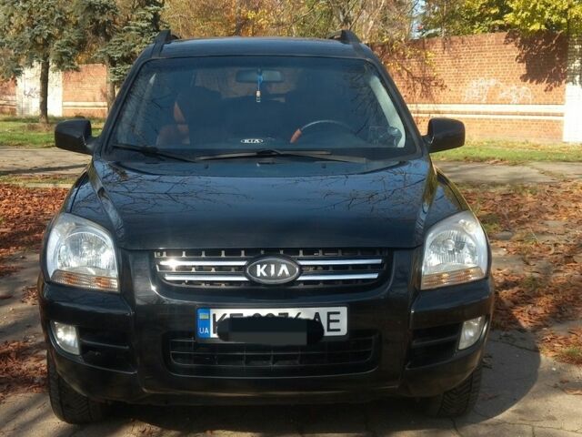 Чорний Кіа Sportage, об'ємом двигуна 2 л та пробігом 263 тис. км за 8100 $, фото 3 на Automoto.ua