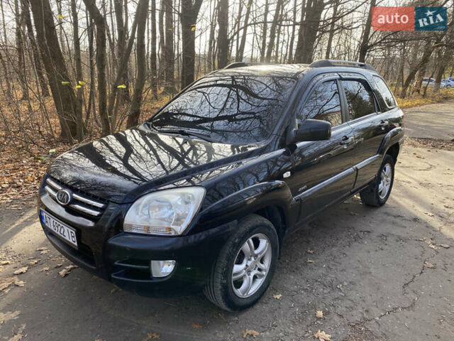 Черный Киа Sportage, объемом двигателя 1.99 л и пробегом 350 тыс. км за 8400 $, фото 1 на Automoto.ua