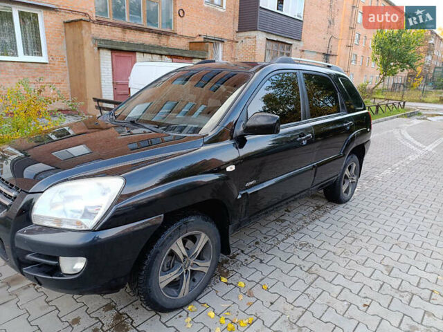 Чорний Кіа Sportage, об'ємом двигуна 1.98 л та пробігом 232 тис. км за 7900 $, фото 3 на Automoto.ua