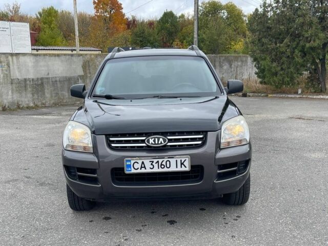 Черный Киа Sportage, объемом двигателя 2 л и пробегом 202 тыс. км за 6500 $, фото 1 на Automoto.ua