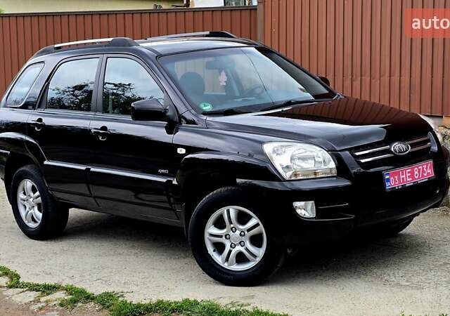 Чорний Кіа Sportage, об'ємом двигуна 2 л та пробігом 172 тис. км за 7999 $, фото 9 на Automoto.ua