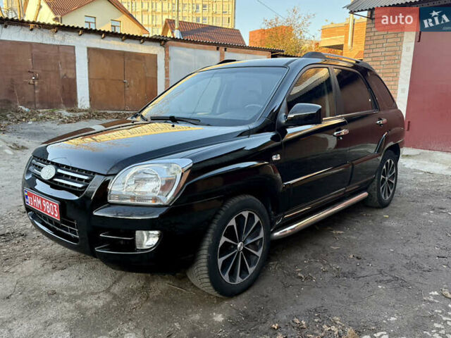 Черный Киа Sportage, объемом двигателя 2 л и пробегом 159 тыс. км за 7650 $, фото 4 на Automoto.ua