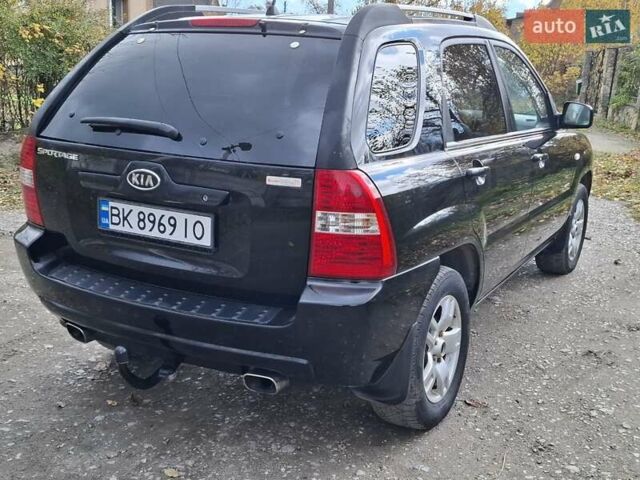 Черный Киа Sportage, объемом двигателя 1.99 л и пробегом 283 тыс. км за 6850 $, фото 2 на Automoto.ua