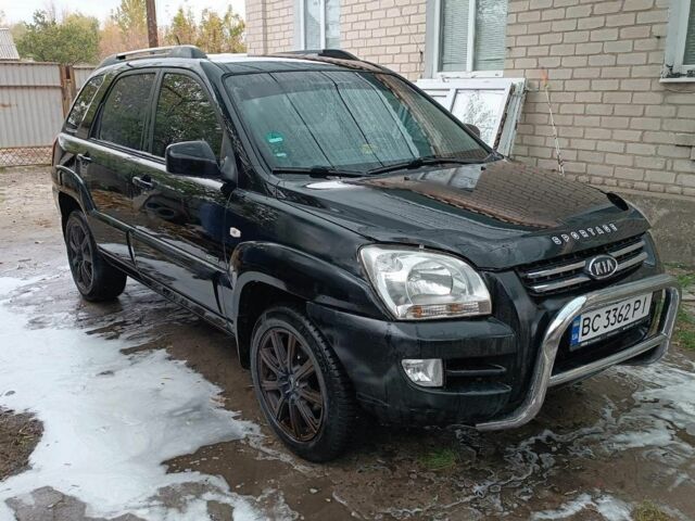 Черный Киа Sportage, объемом двигателя 2 л и пробегом 187 тыс. км за 7500 $, фото 5 на Automoto.ua