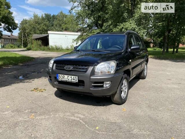 Чорний Кіа Sportage, об'ємом двигуна 1.98 л та пробігом 199 тис. км за 8600 $, фото 4 на Automoto.ua