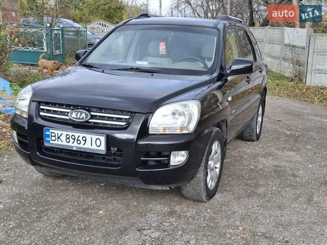 Черный Киа Sportage, объемом двигателя 1.99 л и пробегом 283 тыс. км за 6850 $, фото 12 на Automoto.ua