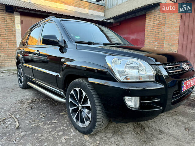 Черный Киа Sportage, объемом двигателя 2 л и пробегом 159 тыс. км за 7650 $, фото 3 на Automoto.ua