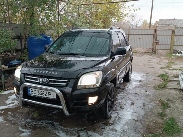 Черный Киа Sportage, объемом двигателя 2 л и пробегом 187 тыс. км за 7500 $, фото 7 на Automoto.ua