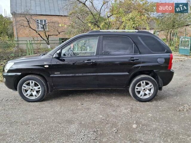 Черный Киа Sportage, объемом двигателя 1.99 л и пробегом 283 тыс. км за 6850 $, фото 1 на Automoto.ua