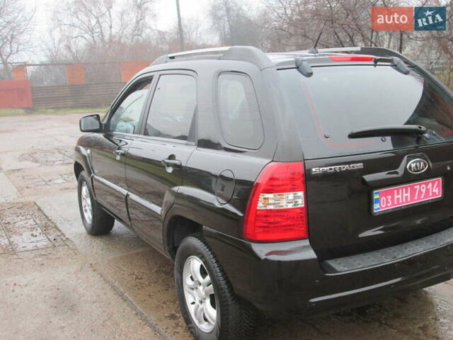 Черный Киа Sportage, объемом двигателя 2 л и пробегом 213 тыс. км за 7700 $, фото 4 на Automoto.ua