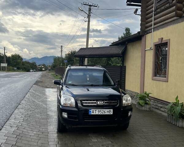 Черный Киа Sportage, объемом двигателя 1.99 л и пробегом 257 тыс. км за 8200 $, фото 5 на Automoto.ua