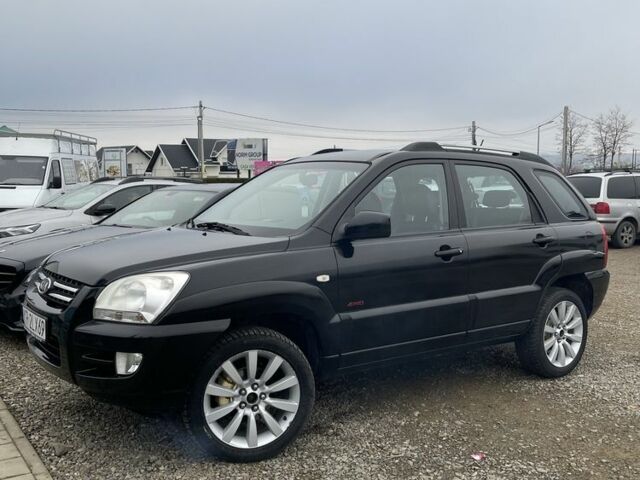 Чорний Кіа Sportage, об'ємом двигуна 2 л та пробігом 257 тис. км за 3472 $, фото 1 на Automoto.ua