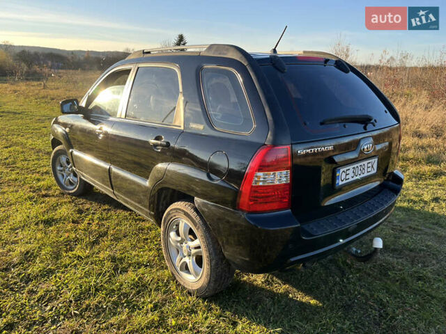 Чорний Кіа Sportage, об'ємом двигуна 1.99 л та пробігом 281 тис. км за 7600 $, фото 1 на Automoto.ua