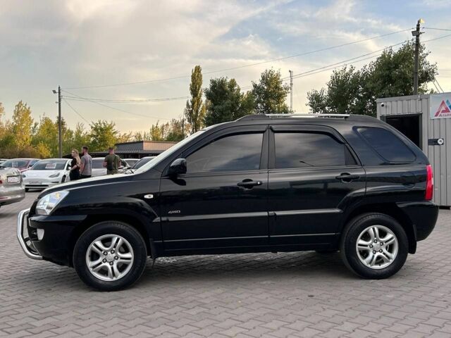Черный Киа Sportage, объемом двигателя 2.7 л и пробегом 193 тыс. км за 7500 $, фото 3 на Automoto.ua