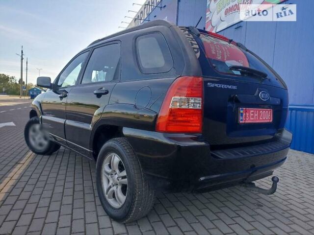 Черный Киа Sportage, объемом двигателя 2 л и пробегом 236 тыс. км за 7500 $, фото 8 на Automoto.ua