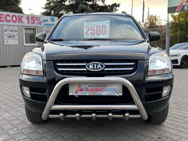 Черный Киа Sportage, объемом двигателя 2.7 л и пробегом 193 тыс. км за 7500 $, фото 1 на Automoto.ua