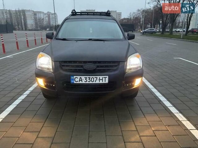 Черный Киа Sportage, объемом двигателя 2 л и пробегом 322 тыс. км за 7000 $, фото 7 на Automoto.ua
