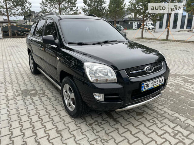 Черный Киа Sportage, объемом двигателя 1.98 л и пробегом 218 тыс. км за 7250 $, фото 1 на Automoto.ua