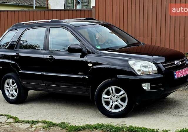 Чорний Кіа Sportage, об'ємом двигуна 2 л та пробігом 172 тис. км за 7999 $, фото 10 на Automoto.ua
