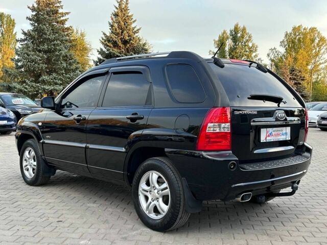 Черный Киа Sportage, объемом двигателя 2.7 л и пробегом 193 тыс. км за 7500 $, фото 4 на Automoto.ua