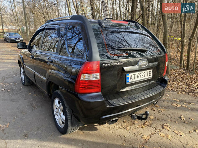 Черный Киа Sportage, объемом двигателя 1.99 л и пробегом 350 тыс. км за 8400 $, фото 4 на Automoto.ua