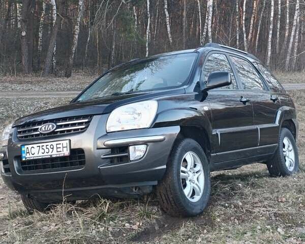 Черный Киа Sportage, объемом двигателя 1.98 л и пробегом 240 тыс. км за 6599 $, фото 14 на Automoto.ua