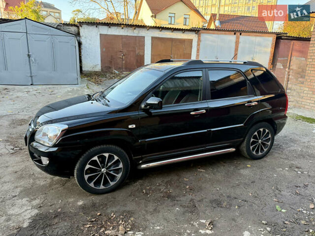 Черный Киа Sportage, объемом двигателя 2 л и пробегом 159 тыс. км за 7650 $, фото 5 на Automoto.ua