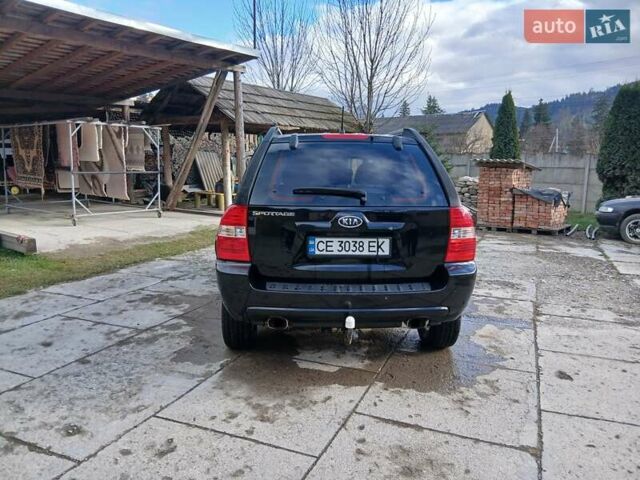 Черный Киа Sportage, объемом двигателя 1.99 л и пробегом 281 тыс. км за 6800 $, фото 3 на Automoto.ua