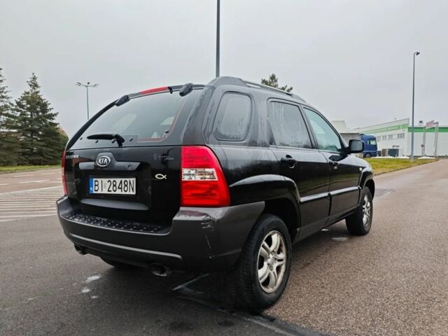 Черный Киа Sportage, объемом двигателя 2 л и пробегом 268 тыс. км за 2200 $, фото 4 на Automoto.ua