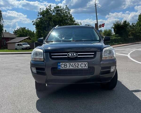 Чорний Кіа Sportage, об'ємом двигуна 1.98 л та пробігом 200 тис. км за 7900 $, фото 5 на Automoto.ua