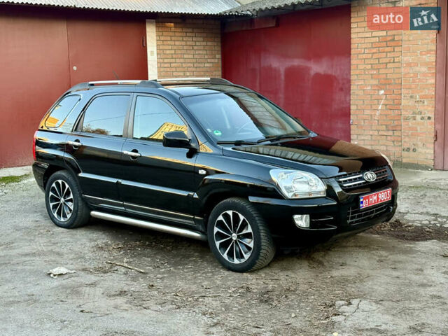 Черный Киа Sportage, объемом двигателя 2 л и пробегом 159 тыс. км за 7650 $, фото 1 на Automoto.ua