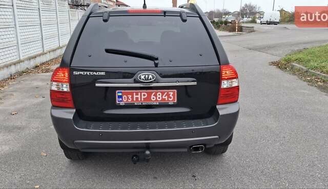 Черный Киа Sportage, объемом двигателя 2 л и пробегом 170 тыс. км за 8700 $, фото 8 на Automoto.ua