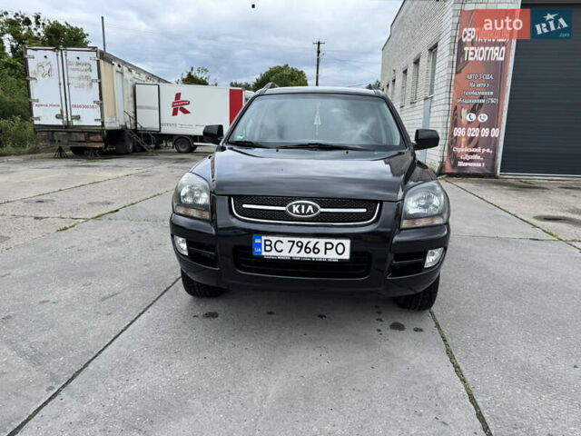 Черный Киа Sportage, объемом двигателя 2 л и пробегом 184 тыс. км за 7999 $, фото 15 на Automoto.ua