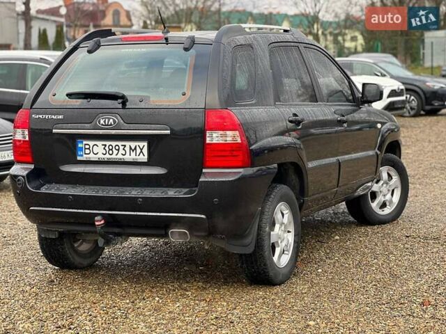 Черный Киа Sportage, объемом двигателя 1.98 л и пробегом 244 тыс. км за 8200 $, фото 4 на Automoto.ua