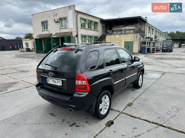 Черный Киа Sportage, объемом двигателя 2 л и пробегом 184 тыс. км за 7999 $, фото 9 на Automoto.ua