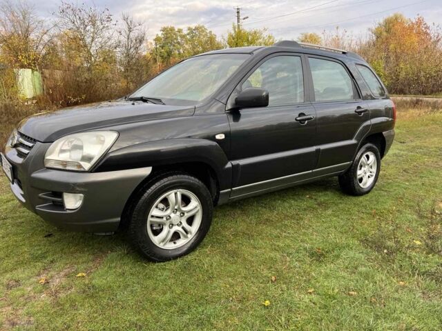 Черный Киа Sportage, объемом двигателя 2 л и пробегом 229 тыс. км за 4600 $, фото 1 на Automoto.ua