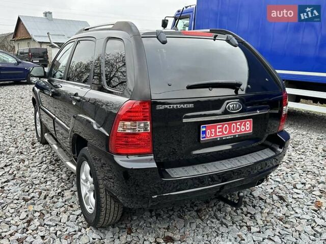 Черный Киа Sportage, объемом двигателя 2 л и пробегом 240 тыс. км за 7650 $, фото 4 на Automoto.ua