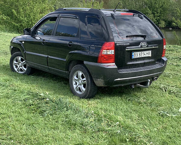 Черный Киа Sportage, объемом двигателя 1.98 л и пробегом 220 тыс. км за 7900 $, фото 1 на Automoto.ua