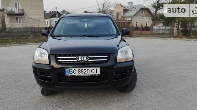 Черный Киа Sportage, объемом двигателя 1.99 л и пробегом 260 тыс. км за 7800 $, фото 3 на Automoto.ua