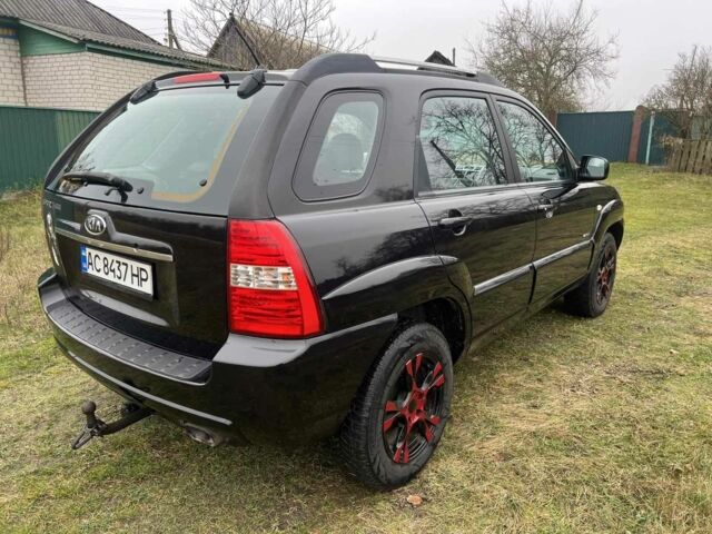 Чорний Кіа Sportage, об'ємом двигуна 2 л та пробігом 237 тис. км за 5100 $, фото 3 на Automoto.ua
