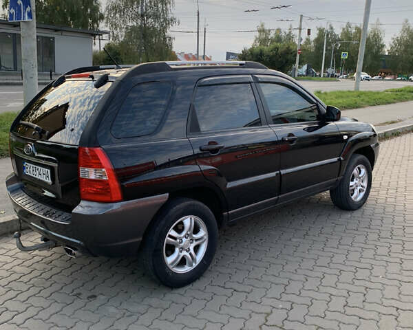 Черный Киа Sportage, объемом двигателя 1.98 л и пробегом 220 тыс. км за 7900 $, фото 7 на Automoto.ua