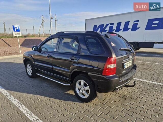 Черный Киа Sportage, объемом двигателя 2 л и пробегом 202 тыс. км за 8300 $, фото 1 на Automoto.ua