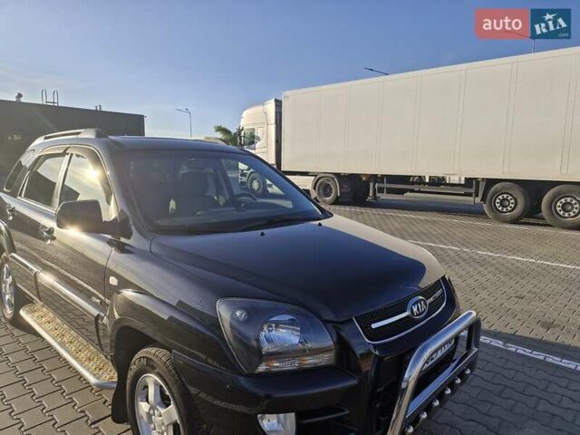 Черный Киа Sportage, объемом двигателя 2 л и пробегом 202 тыс. км за 8300 $, фото 5 на Automoto.ua